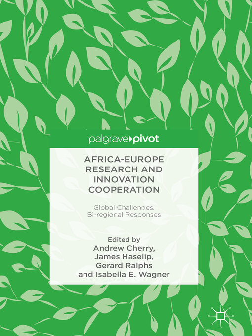 Title details for Africa-Europe Research and Innovation Cooperation by Andrew Cherry - Wait list
